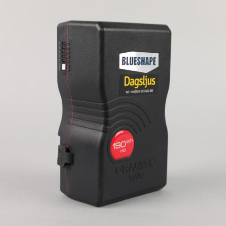 Battery BlueShape w. D-TAP, V-lock (190Wh) Granite