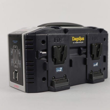 Battery Charger IDX VL-4S, 4-Fack