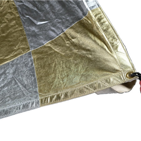 Checkerboard Silver/Gold