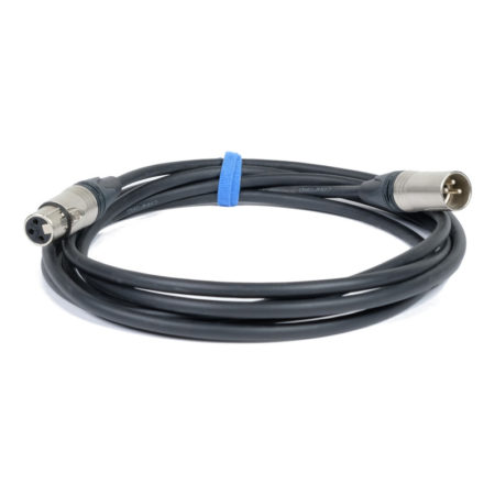 Power cable ext. 1-10m, 24V 3pin XLR