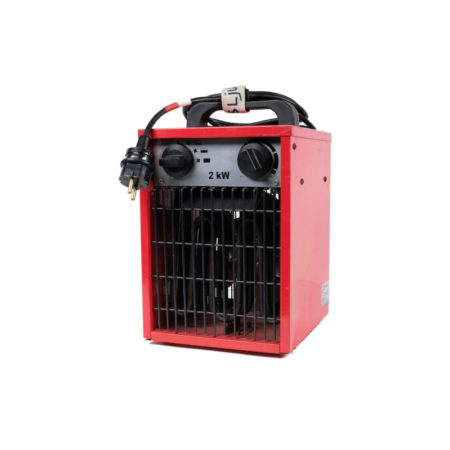 Värmefläkt 10A 2kW, Schuko